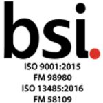 bsi Logo and certifications.