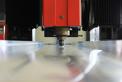 Gantry style friction stir welding joining aluminum alloys